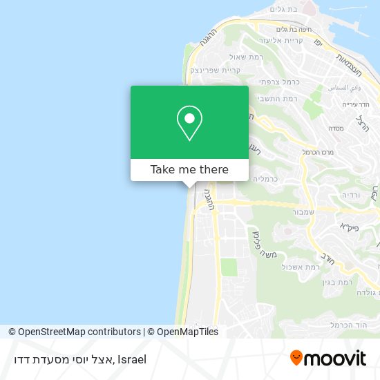 אצל יוסי מסעדת דדו map