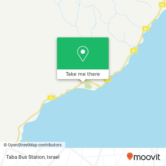 Карта Taba Bus Station