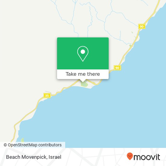 Карта Beach Movenpick