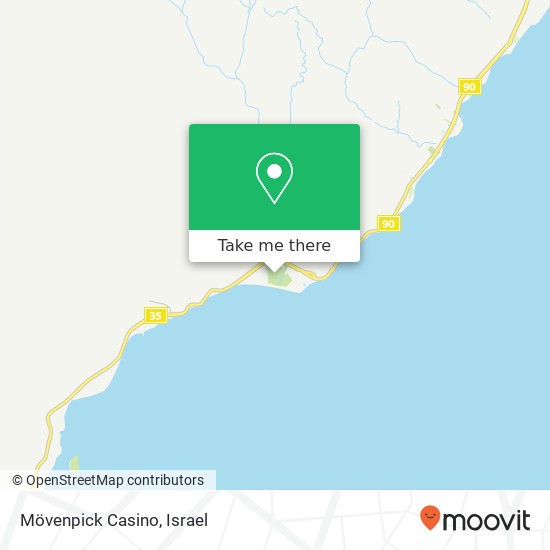 Mövenpick Casino map