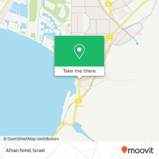 Afnan hotel map