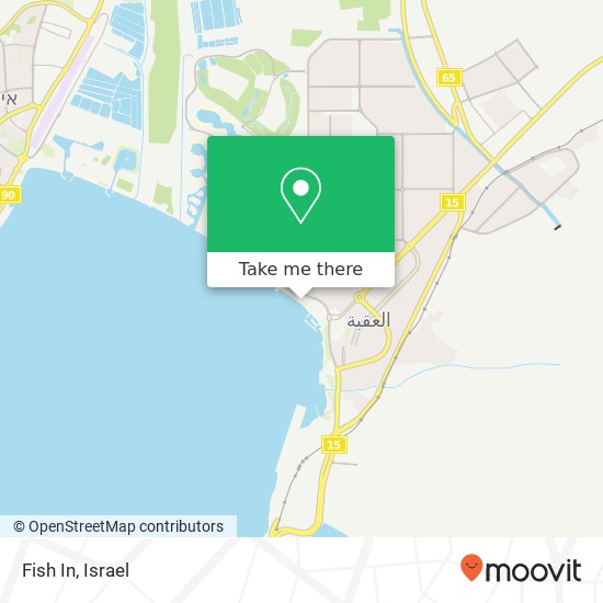 Карта Fish In