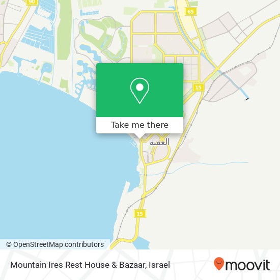 Mountain Ires Rest House & Bazaar map