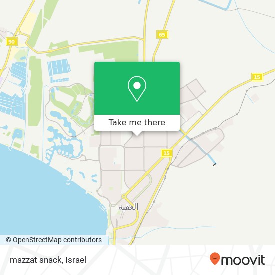 mazzat snack map