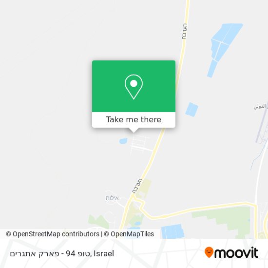 טופ 94 - פארק אתגרים map