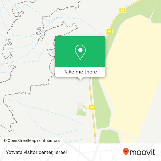 Yotvata visitor center map