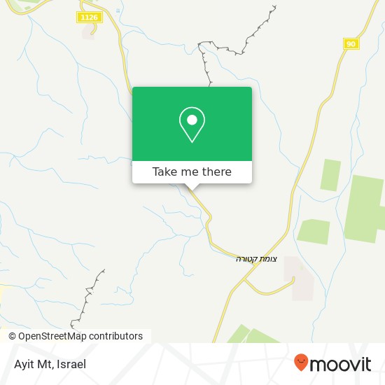 Ayit Mt map
