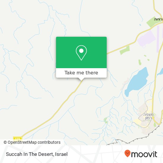 Карта Succah In The Desert