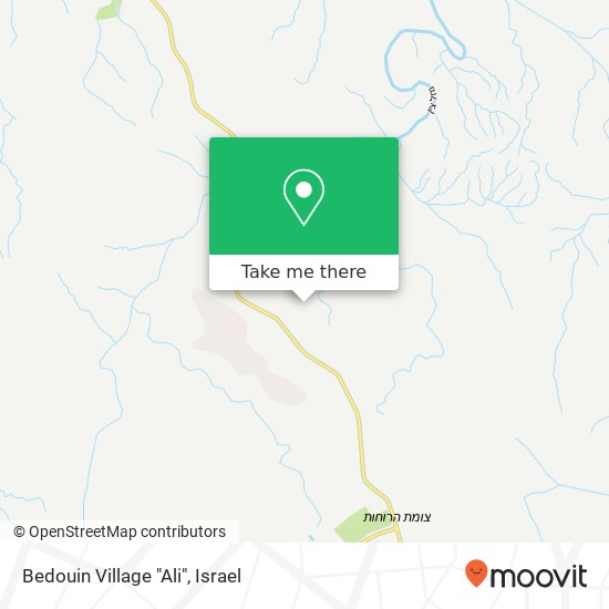 Bedouin Village "Ali" map