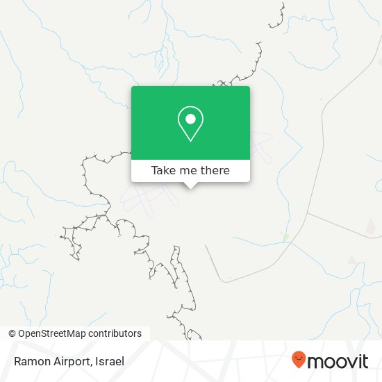 Ramon Airport map