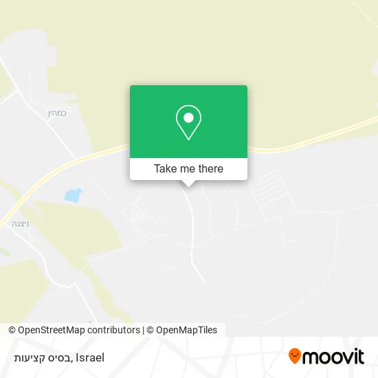 Карта בסיס קציעות