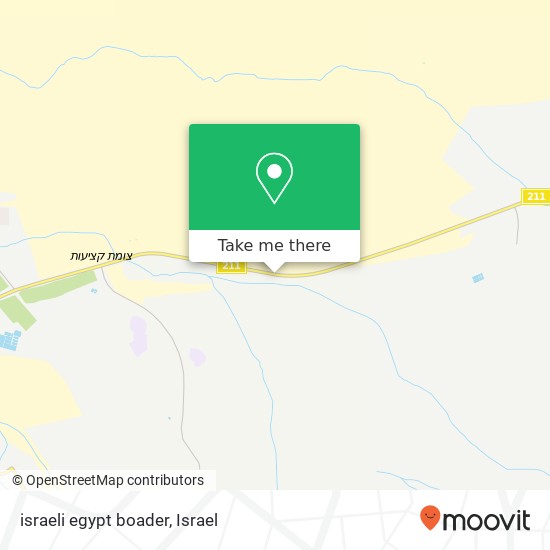israeli egypt boader map