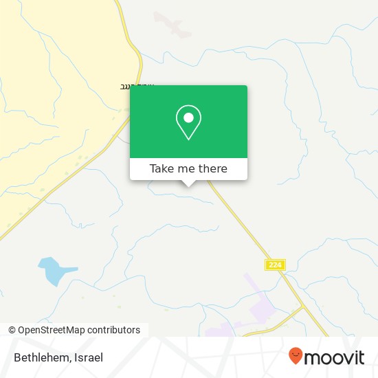 Карта Bethlehem