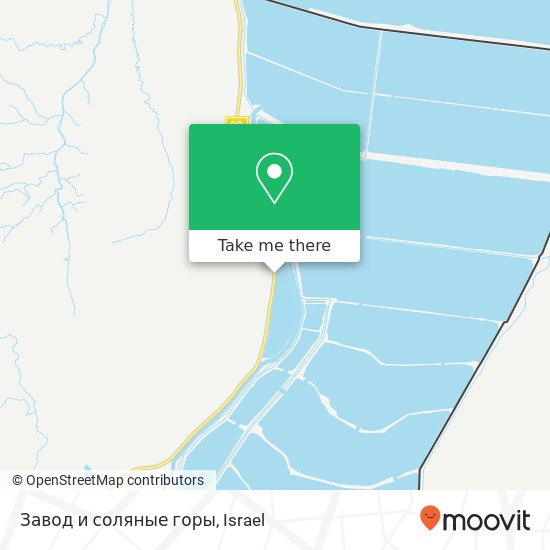 Завод и соляные горы map