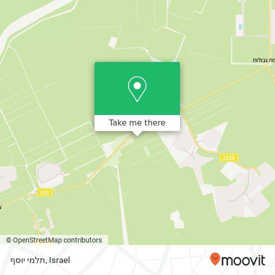 תלמי יוסף map