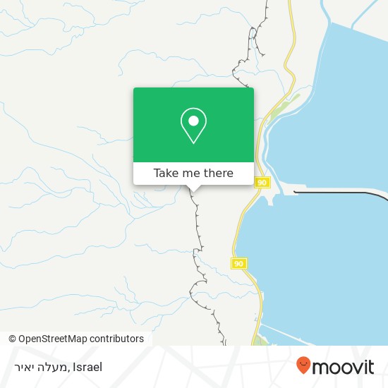 מעלה יאיר map