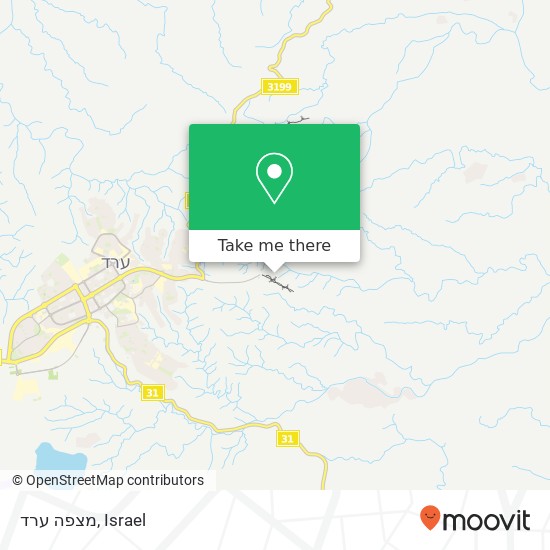 מצפה ערד map