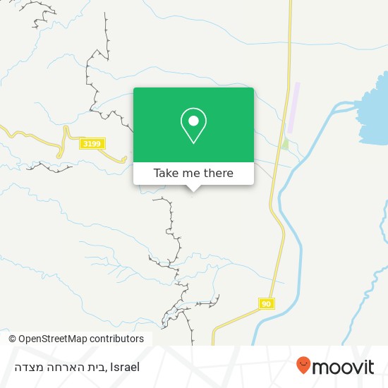 בית הארחה מצדה map