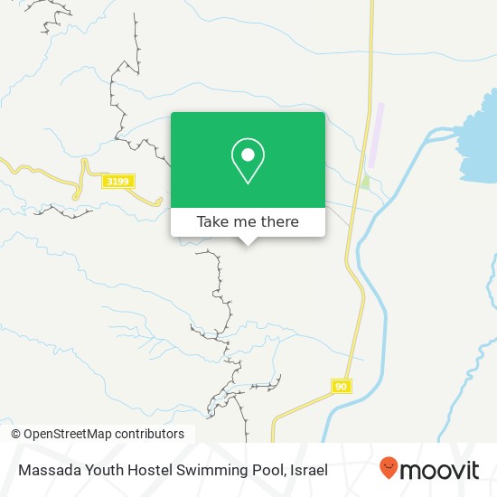 Massada Youth Hostel Swimming Pool map
