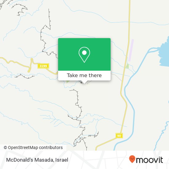 Карта McDonald's Masada