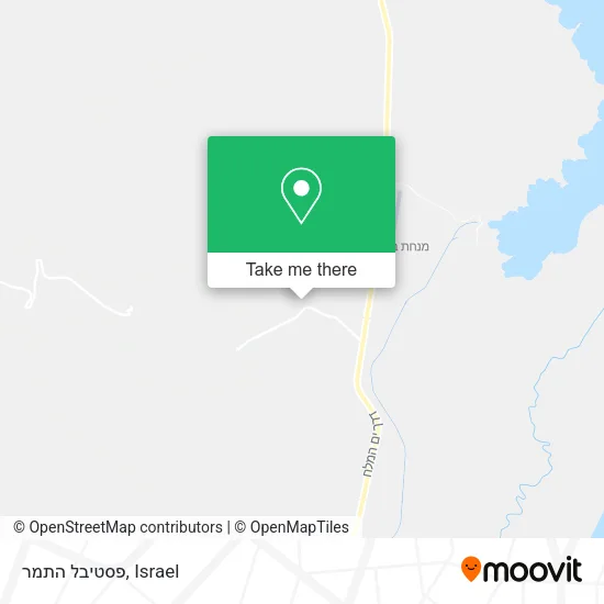 Карта פסטיבל התמר