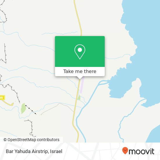 Bar Yahuda Airstrip map