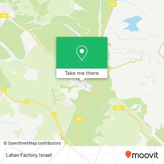 Карта Lahav Factory