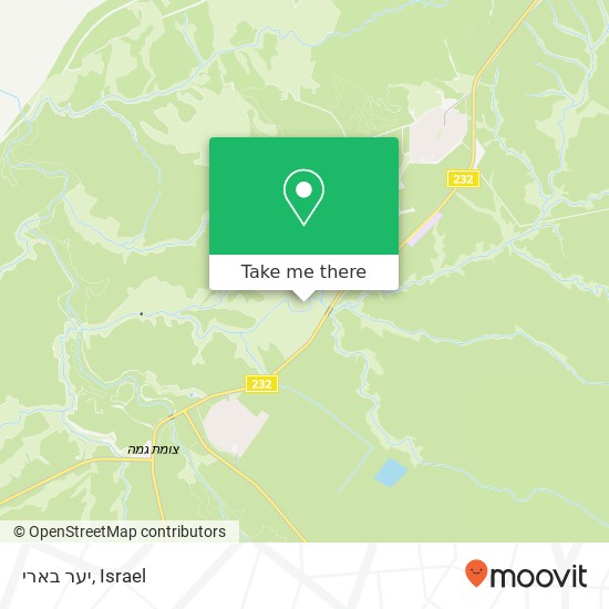 יער בארי map