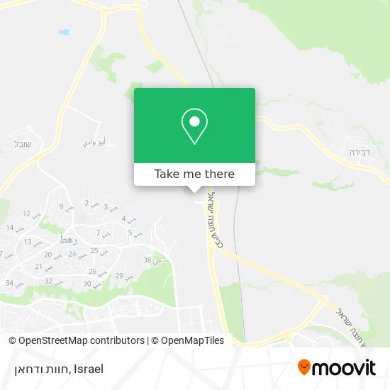 Карта חוות ודחאן