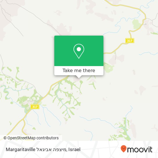 Margaritaville מיצפה אביגאל map