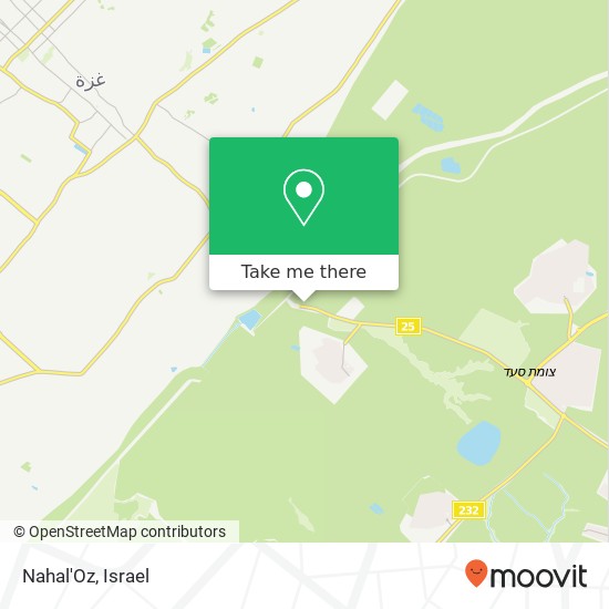 Карта Nahal'Oz