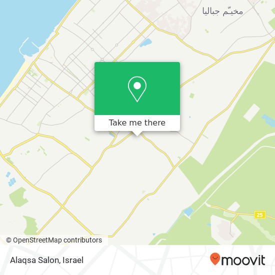 Alaqsa Salon map