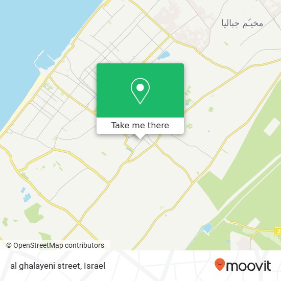 al ghalayeni street map
