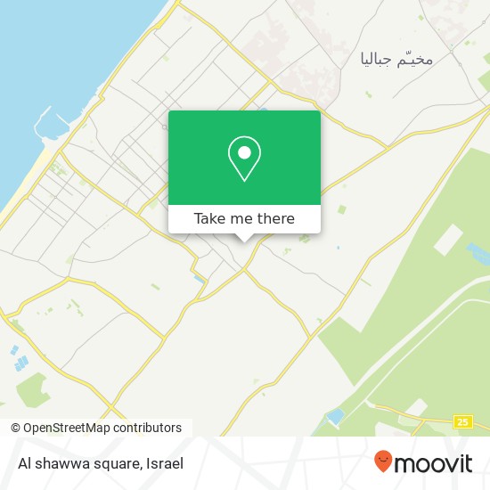 Al shawwa square map