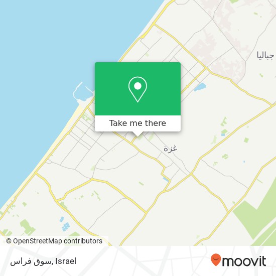 سوق فراس map