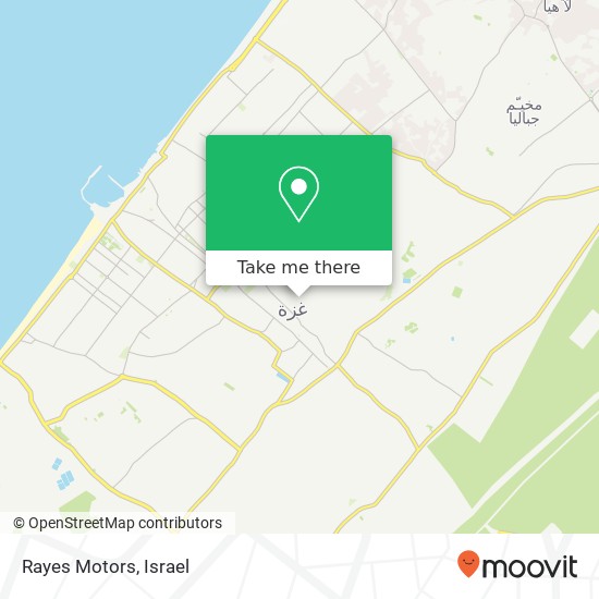 Карта Rayes Motors