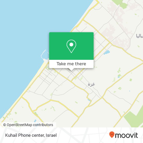 Карта Kuhail Phone center