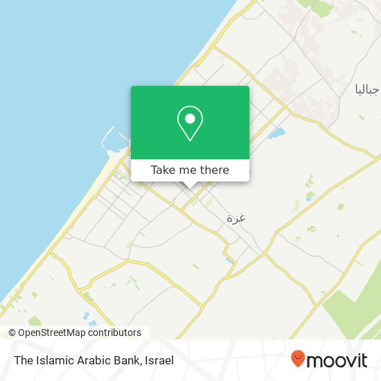 The Islamic Arabic Bank map