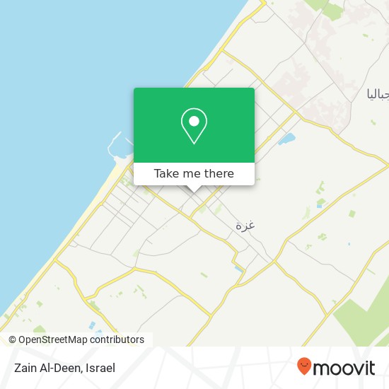 Zain Al-Deen map