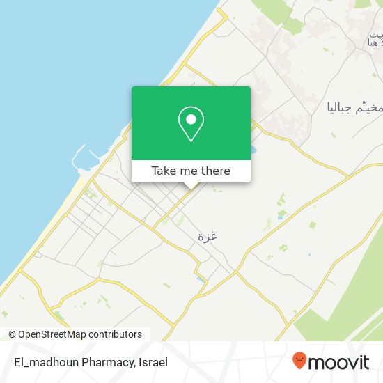 El_madhoun Pharmacy map