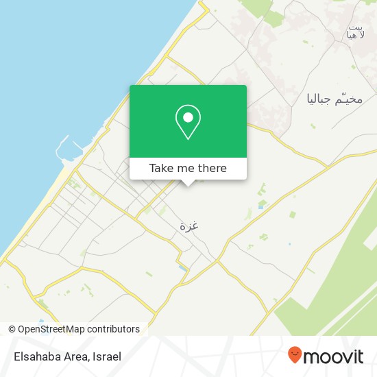 Карта Elsahaba Area