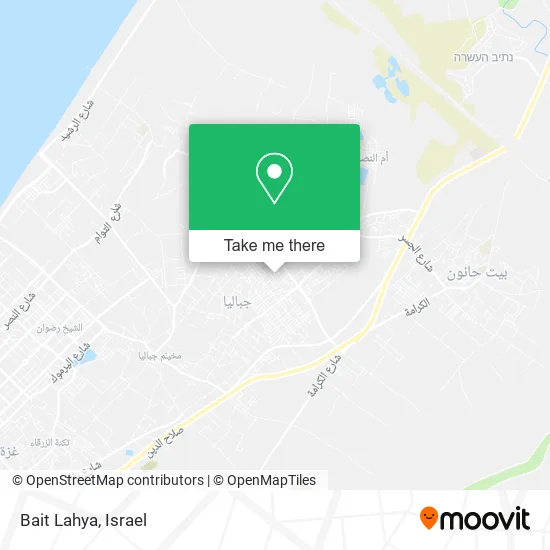Карта Bait Lahya