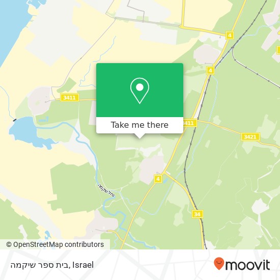 בית ספר שיקמה map