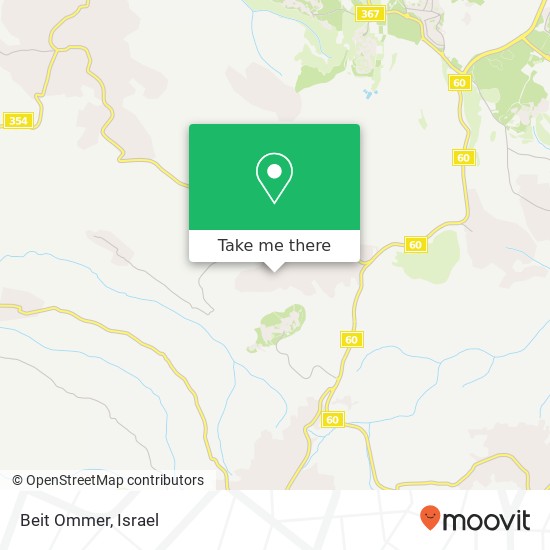 Beit Ommer map