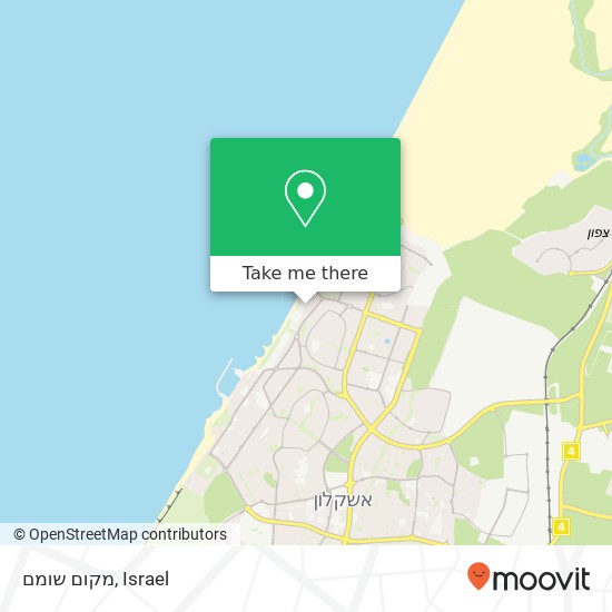 מקום שומם map