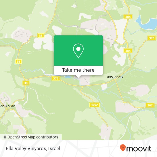 Ella Valey Vinyards map
