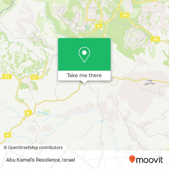 Abu Kamel's Residence map