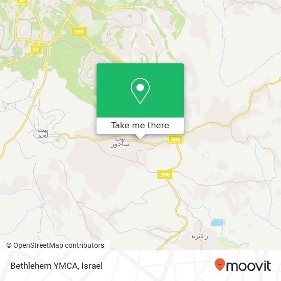 Карта Bethlehem YMCA