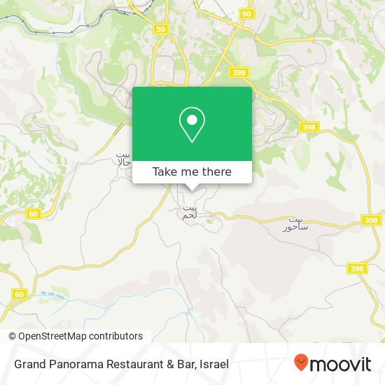 Grand Panorama Restaurant & Bar map