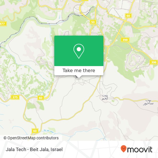 Jala Tech - Beit Jala map